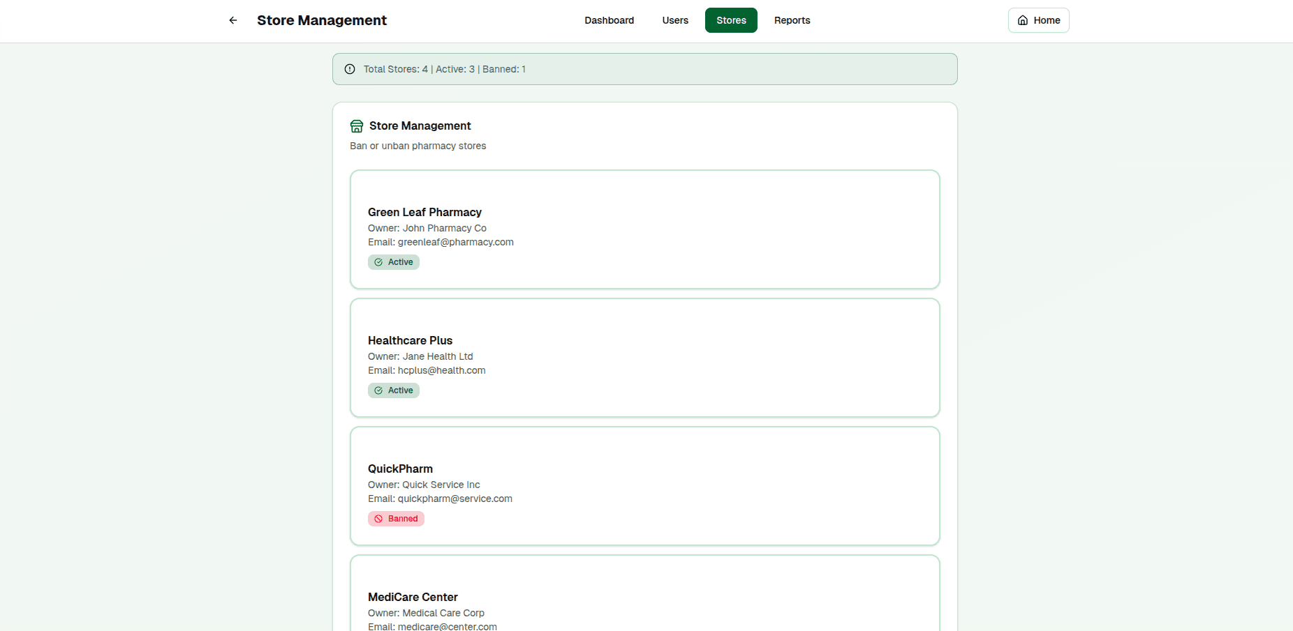 Store Management
