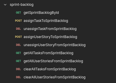 Sprint Management screenshot 2